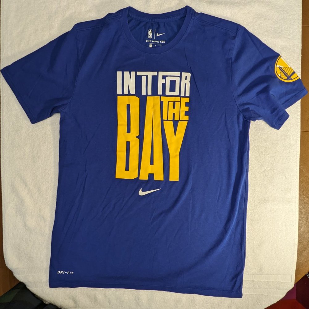 'IN IT FOR THE BAY' - Nike NBA Tee SHIRT
